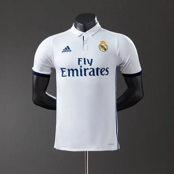 Camiseta de fútbol Real Madrid 2016/17 LOCAL MANGA CORTA VERSION JUGADOR